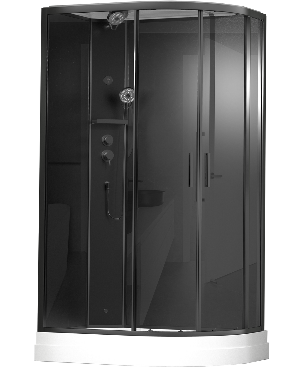 Душевая кабина Timo Premium Ilma ILMA902 120 x 80 см, прямоугольная-асимметричная, ILMA-902 L/R B 