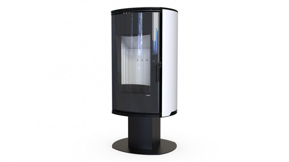 Печь DEFRO HOME ORBIS TOP, 9кВт, белая сталь 