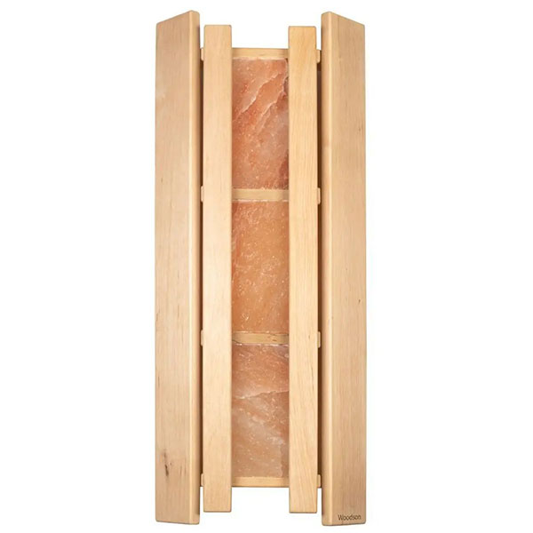 Абажур Woodson с гималайской солью 3 плитки, ольха 770*310 