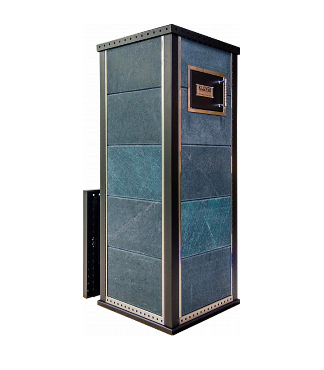 Дровяная печь для бани Klover RT 20-RV 310S ( Серпентинит 30мм ) 