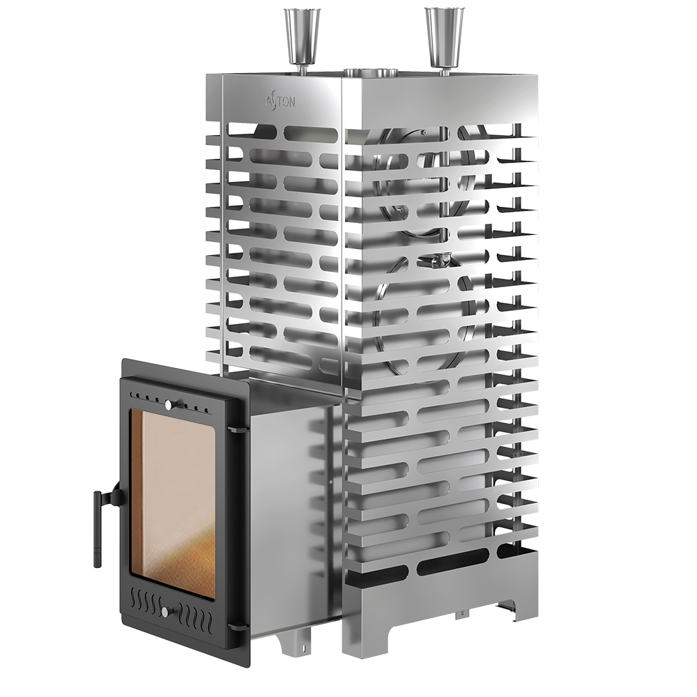 Печь для бани ASTON 38 INOX (320М) Long 