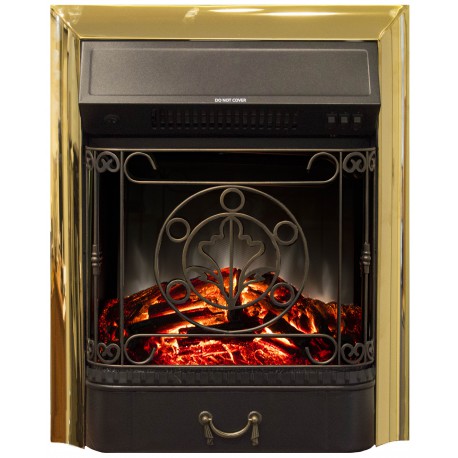 Электроочаг Real Flame Majestic Lux Brass (Маджестик Люкс Брасс) 