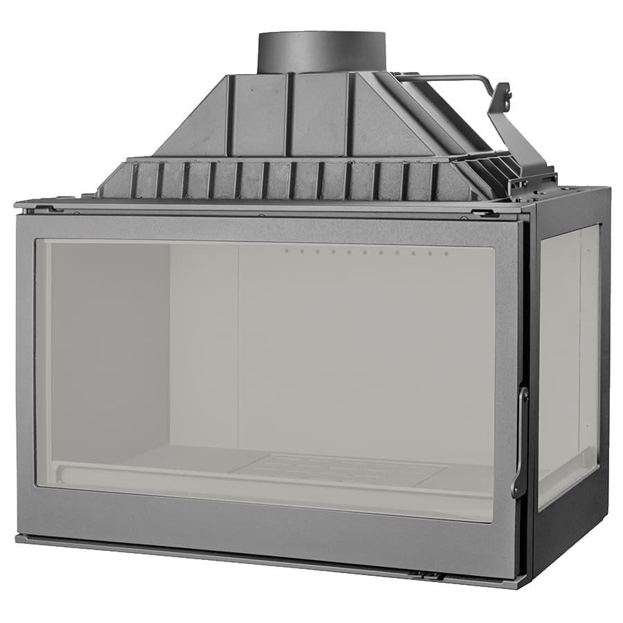 Каминная топка LCI 9 GFR, стекло справа (Liseo Castiron) 