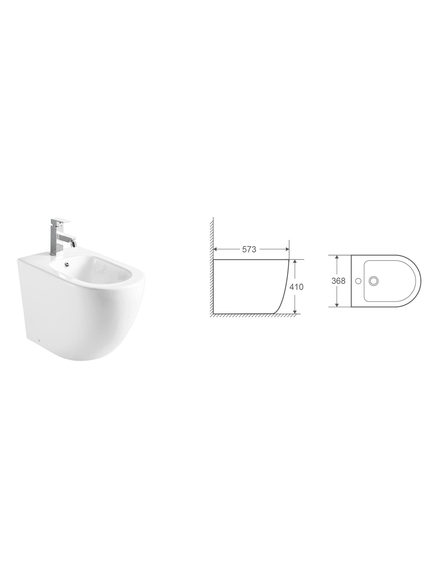 Напольные WeltWasser WW SK MERZBACH 003 GL-WT 