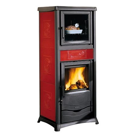 Печь La Nordica TermoRossella Plus c/ Forno D.S.A. Bordeaux (бордовый) 