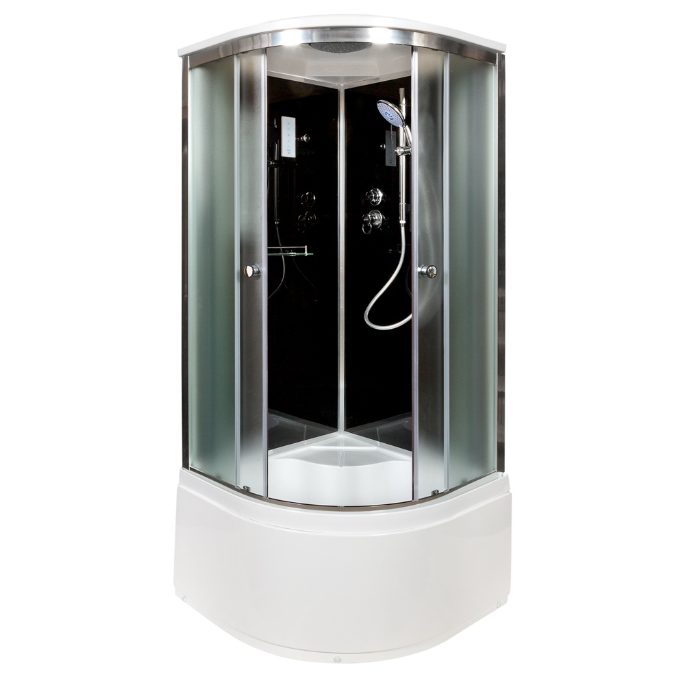 Душевая кабина AvaCan B10S c электрикой BLACK 
