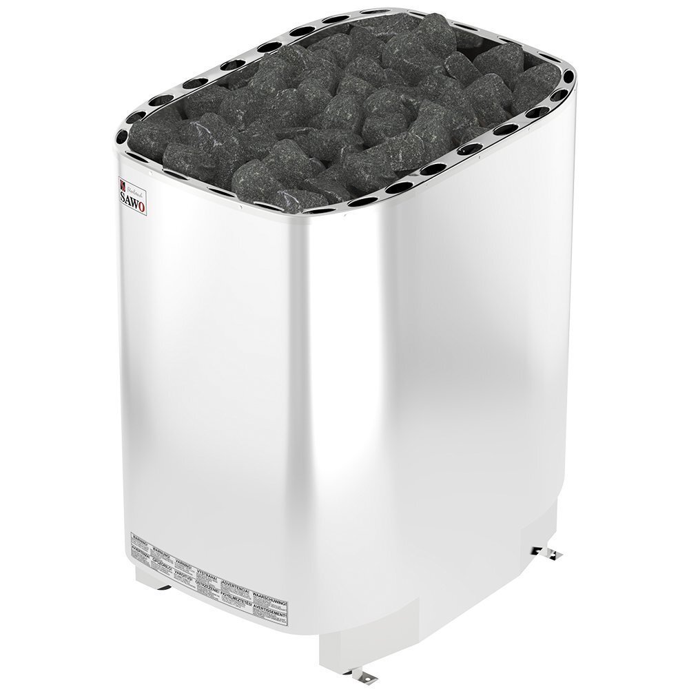 Электрическая печь SAWO SUPER SAVONIA V12 SAV-210NS-V12-Z (21 кВт,внутри оцинковка, снаружи нержавейка), выносной пульт (пульт и блок мощности докупаются отдельно) 