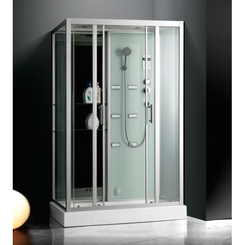 Душевая кабина Frank F504 с баней, 130 х 85 см, 23776987 