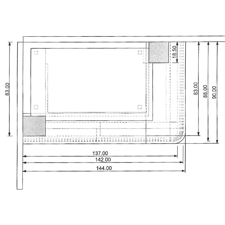 Облицовка SALMA, под FH 1200 VLD (Axis) 