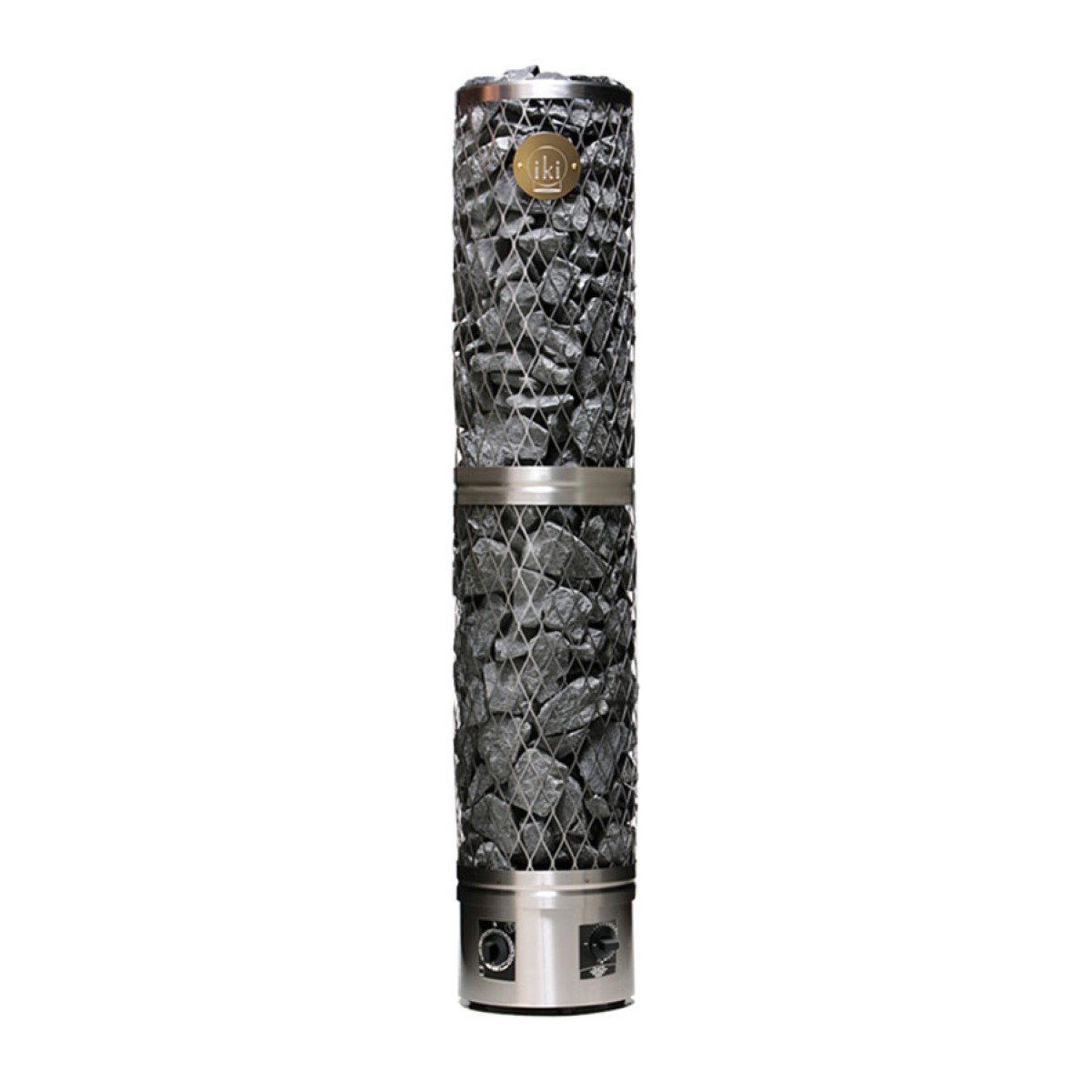 Элетрокаменка для сауны IKI Pillar 6 кВт (Встроенное управление, 5-9 м³, 100 кг камней) 