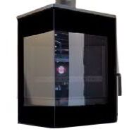 Печь камин KFD Delta Black 