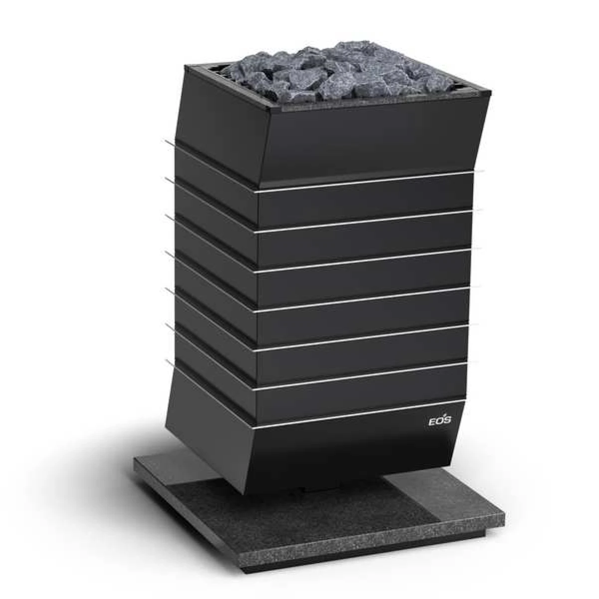 Электрическая печь EOS Vision 12 кВт (Stone Nero Impala) 