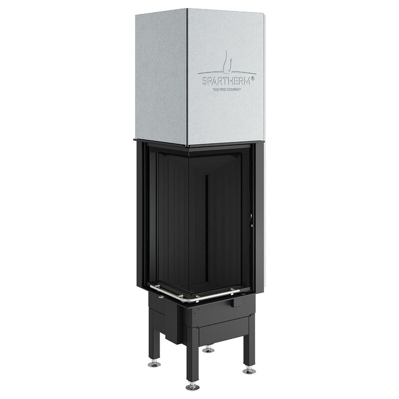 Каминная топка SPARTHERM Arte 2LRh-66 чёрный шамот 