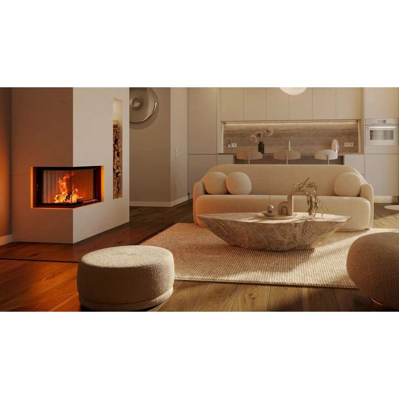 Каминная топка SPARTHERM Varia 2L-62h чёрный шамот 