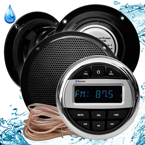 Комплект влагостойкой акустики Steam Water Aqua Music Visaton 3 