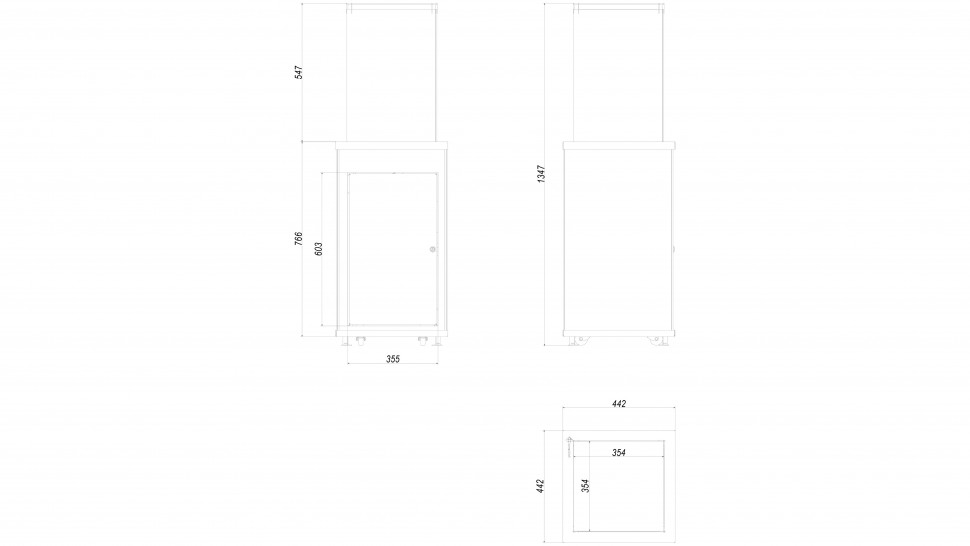 Нагреватель газовый PATIO MINI/G31/37MBAR/CZ - черное стекло, пульт 
