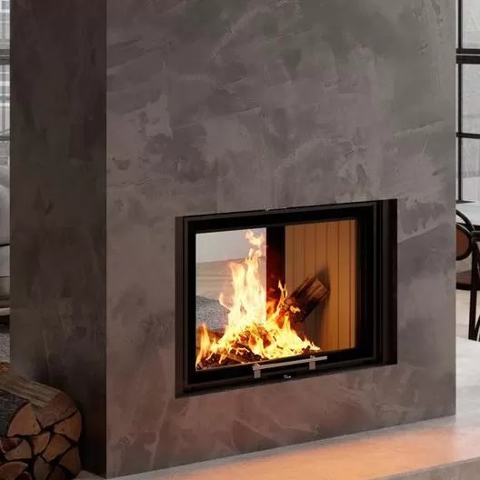 Каминная топка SPARTHERM Varia FDh чёрный шамот 
