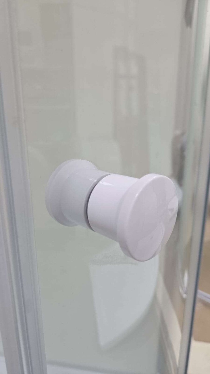 Душевая кабина Niagara Light L90/17, 90 х 90 см, с крышей, поддон низкий, стекло прозрачное, профиль хром 