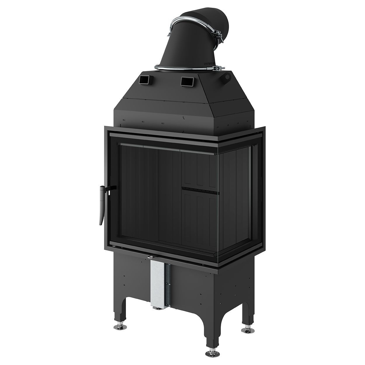 Каминная топка SPARTHERM Varia 2R-55 чёрный шамот 