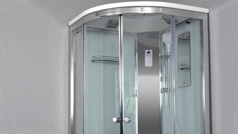 Душевая кабина Timo Comfort T-8880C Clean Glass, стекло прозрачное, 80 x 80 см 
