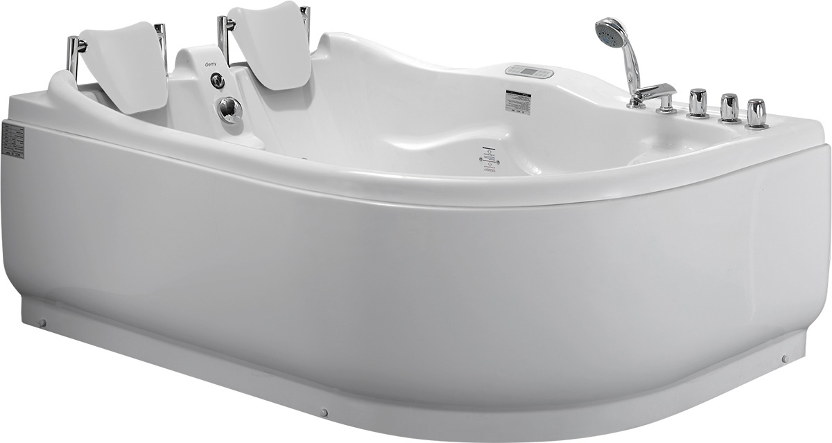 Ванна гидромассажная акриловая Gemy G9083 K L/R, 180 х 121 см 