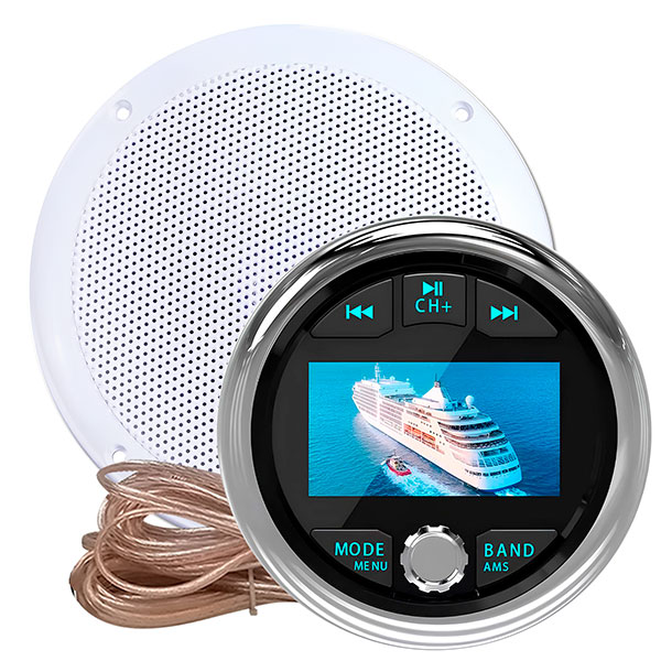 Комплект влагостойкой акустики Steam Water Aqua Music DB002 VISATON белый 