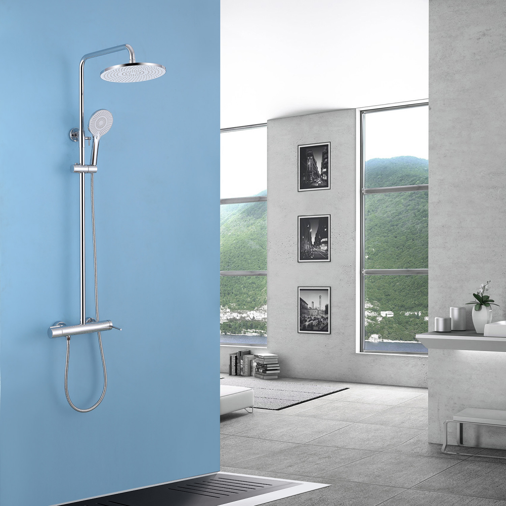 Душевая система Abber Emotion AF8816, цвет хром 