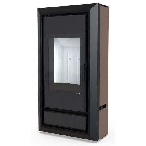 Печь камин DEFRO HOME IGNIS 9кВт коричневая сталь 