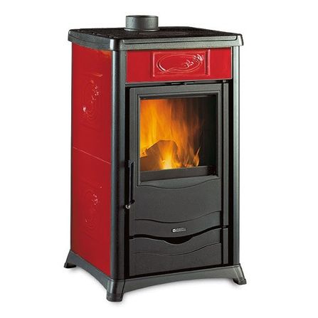 Печь La Nordica Rossella Plus Liberty бордовый 