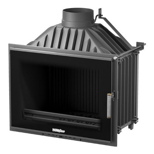 Каминная топка Nordflam Torn Lux Black Decor Standart мощность 14 кВт 