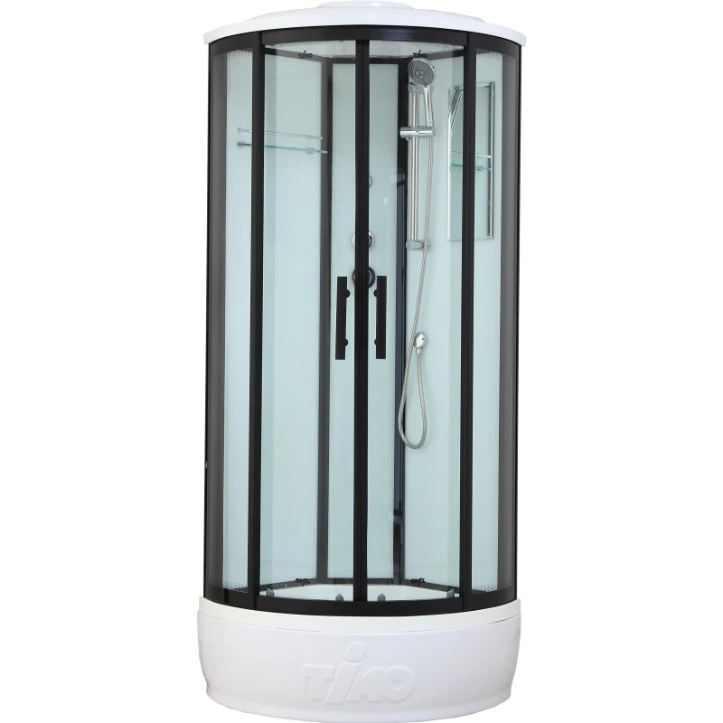 Timo Standart T-6680 Black душевая кабина (80*80*220) 