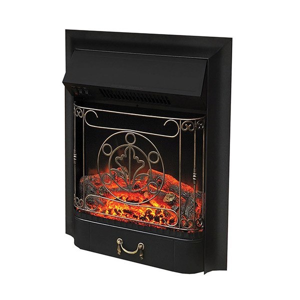 Очаг для электрокамина Royal Flame Majestic FX M Brass/Black 