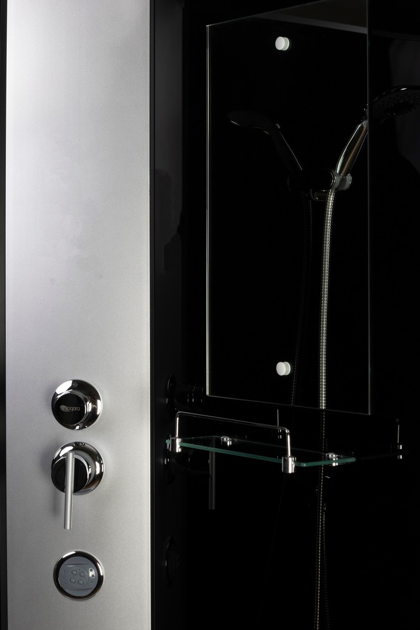 Душевая кабина Niagara Classic NG-2510-14RG (120х80х215) высокий поддон(40см),стекло тонированное,4 места 