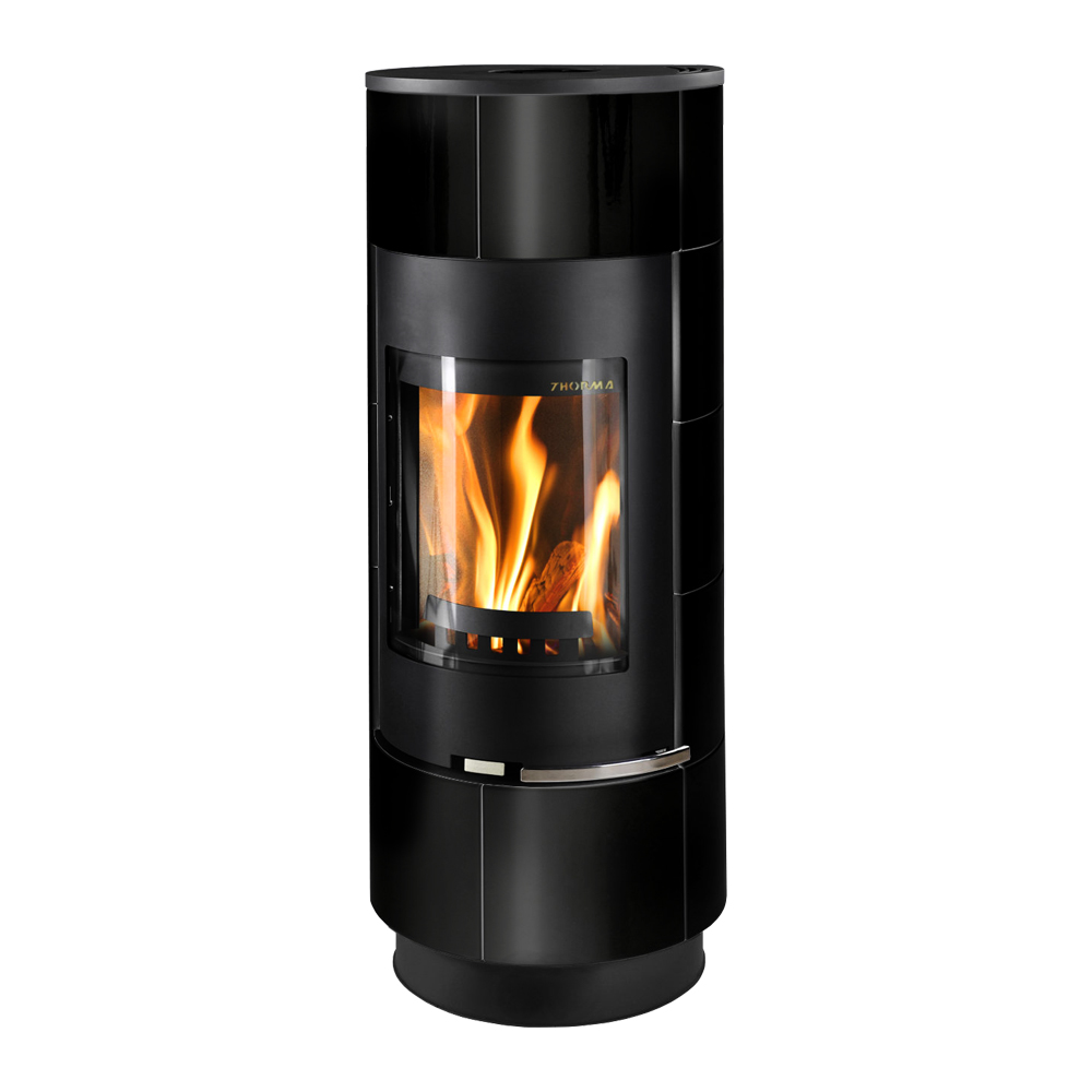 Печь ATIKA PLUS CERAMIC, чёрный, с аккумулирующими камнями (Thorma) 