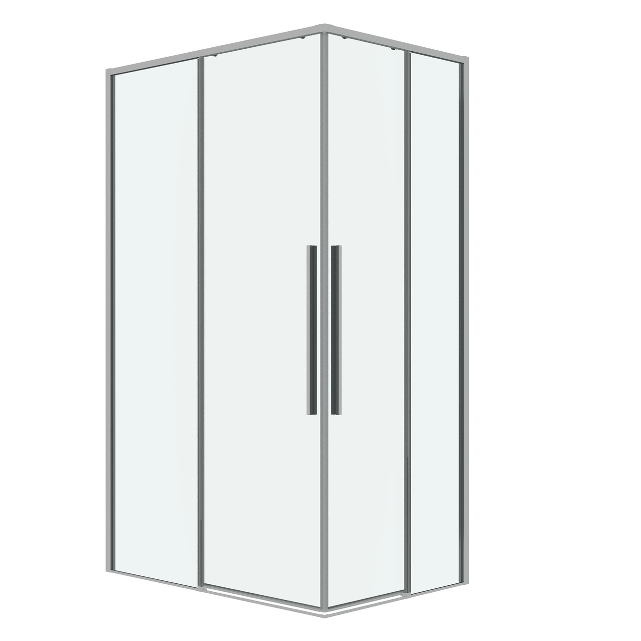 Душевое ограждение Grossman Galaxy 300.K33.01.9080.10.00 (90х80х195) прямоугольник,раздвижная,хром,стекло прозрачное, 1 место 