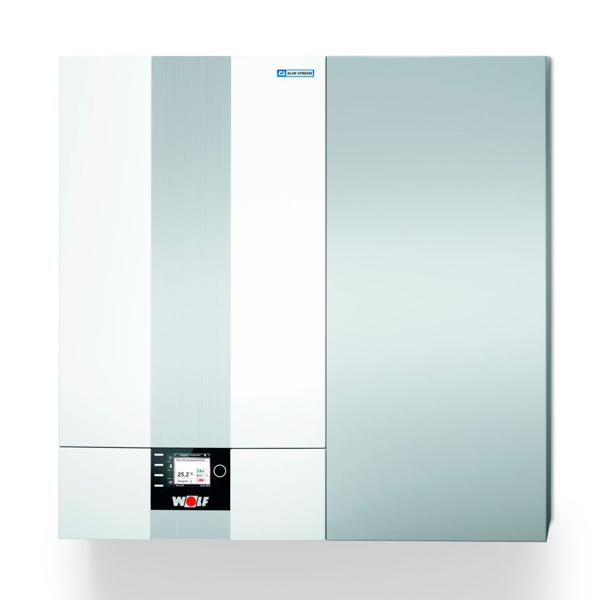 Котёл газовый настен. конденс. WOLF CGW-2-20/120L (20,4 кВт) закр.кам.сгор.,с бойл-м 120л; с насосом 