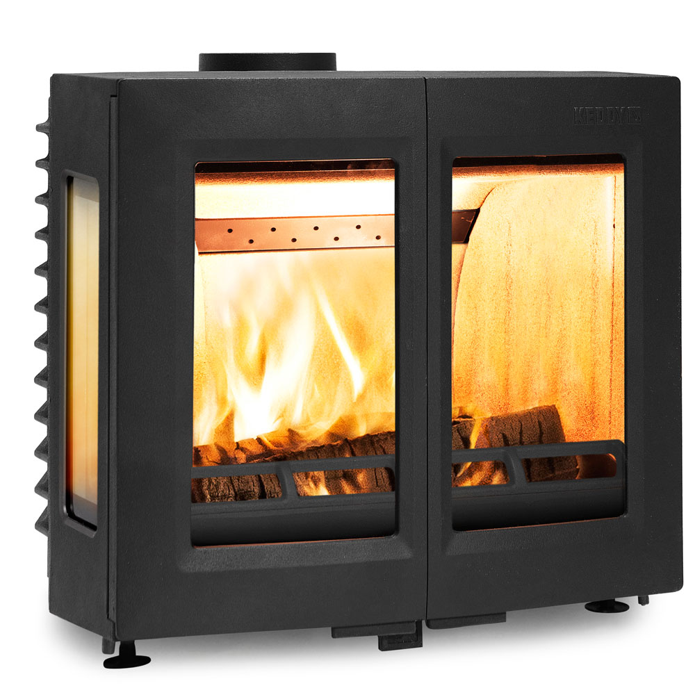 Каминная топка SK1001 + 2 боковых стекла (Keddy) 
