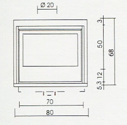 Каминная топка FIREBOX LUCE PLUS 62 V (EdilKamin) 
