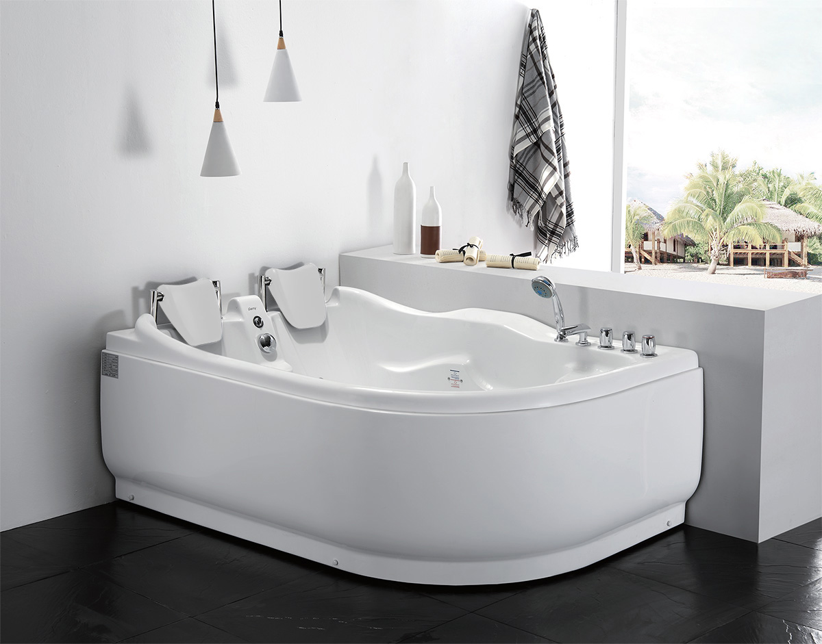 Ванна гидромассажная акриловая ванна Gemy G9083 B L/R, 180 х 121 см 