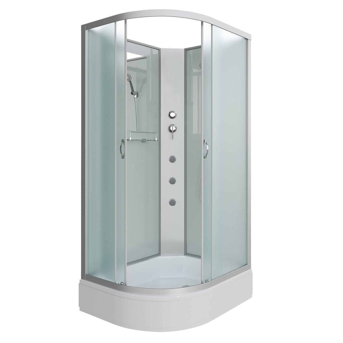 Душевая кабина Niagara Classic NG-33194-14RBKG (110х90х200) средний поддон(26см),стекло матовое,4 места 