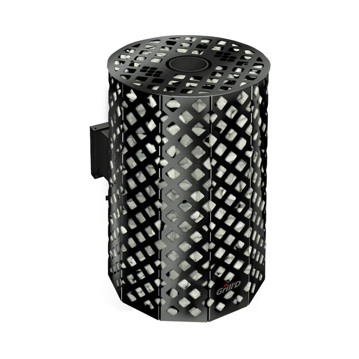 Дровяная печь для бани Grill’D Violet Romb Long 