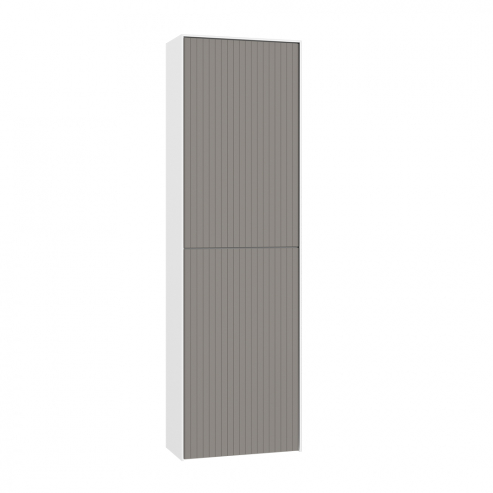 Пенал Orka Cube 3000367, 40 х 140 см, подвесной, цвет бежевый матовый/белый 