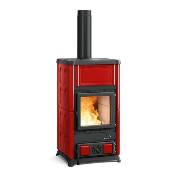 Печь La Nordica Concita Bianco Bordeaux (бордовый) 