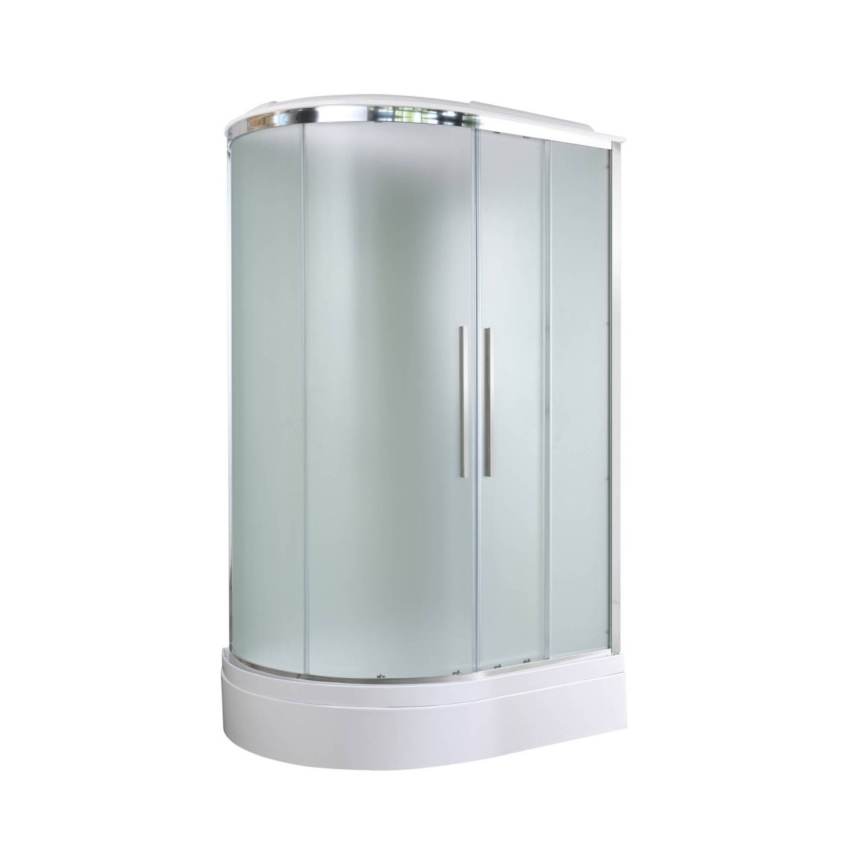 Душевая кабина AvaCan EM3912L/EM3912R 78148/78142, 120 x 90 см, с крышей, поддон средний, левая/правая, стекло матовое, профиль хром 