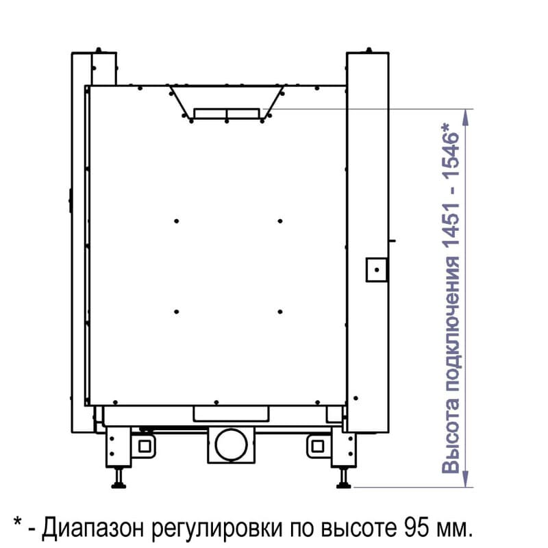 Каминная топка STAV CFL 1000W 