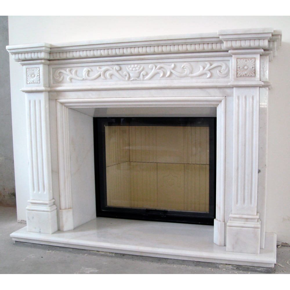 Портал из мрамора Continental PRESTON II White 
