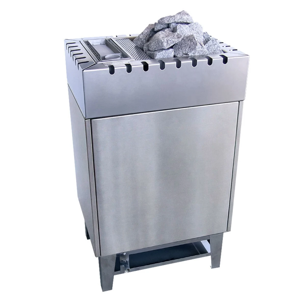 Электрическая печь Lang VapoTherm VG50, 9 кВт, с парогенератором (цвет: нержавеющая сталь) 
