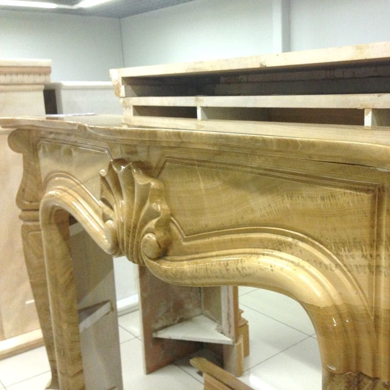 Портал из мрамора Continental Odessa Yellow wood 