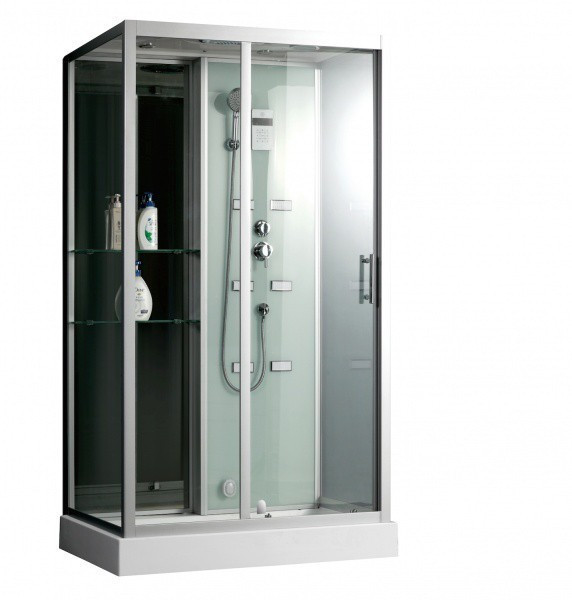 Душевая кабина Frank F504 с баней, 130 х 85 см, 23776987 