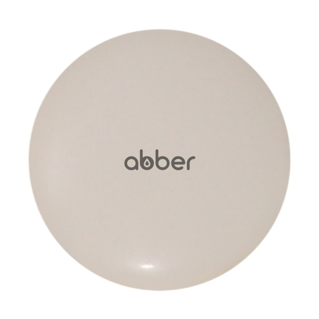 Накладка на слив для раковины ABBER AC0014MBE светло-бежевая матовая, керамика 
